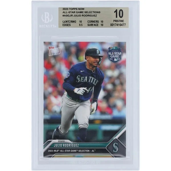 Julio Rodriguez 2023 Topps Now All-Star Game Card | BGS 10