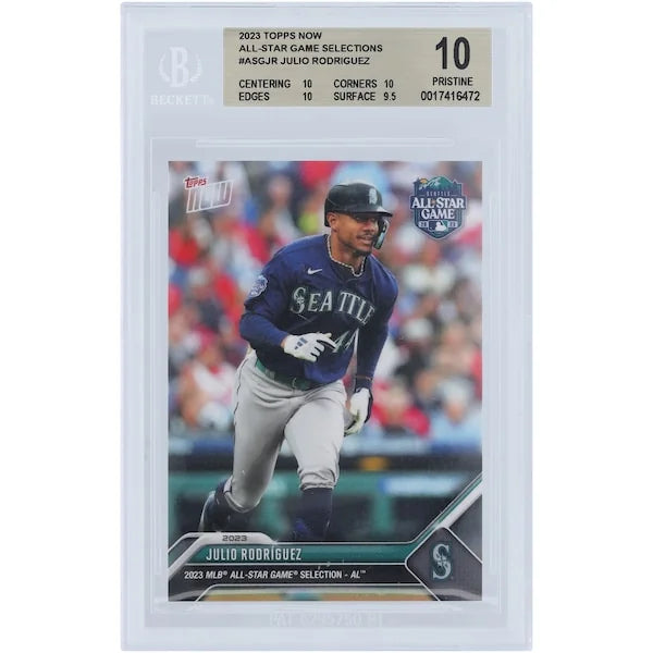 Julio Rodriguez 2023 Topps Now All-Star Card | BGS 10 Graded