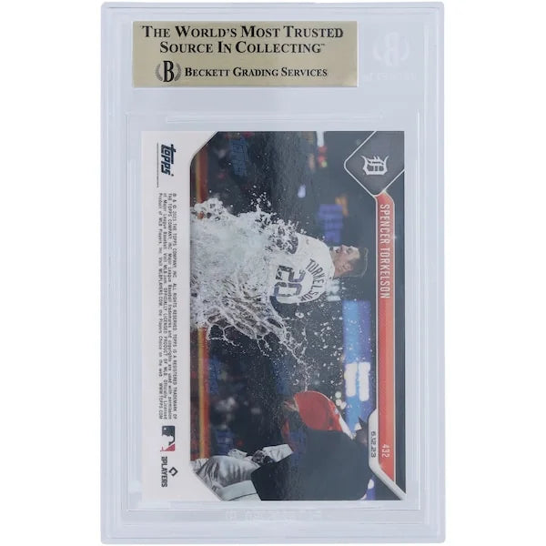 Spencer Torkelson 2023 Topps Now Walk-Off Home Run #432 Card | BGS 9.5