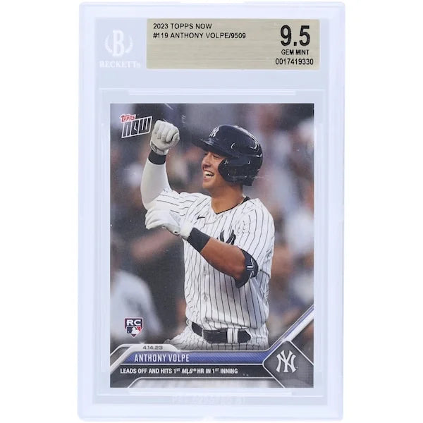 Anthony Volpe 2023 Topps Now Rookie #119 Card | BGS 9.5
