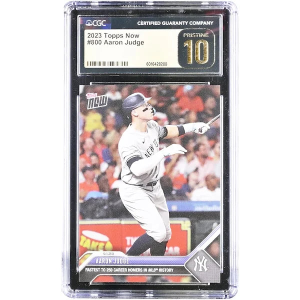 Aaron Judge 2023 Topps Now #800 Card | CGC Pristine 10
