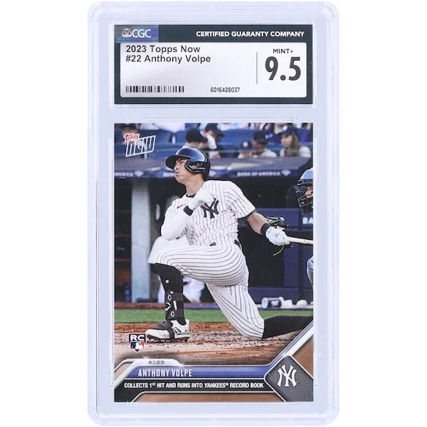 Anthony Volpe 2023 Topps Now Rookie Card #22 | CGC 9.5