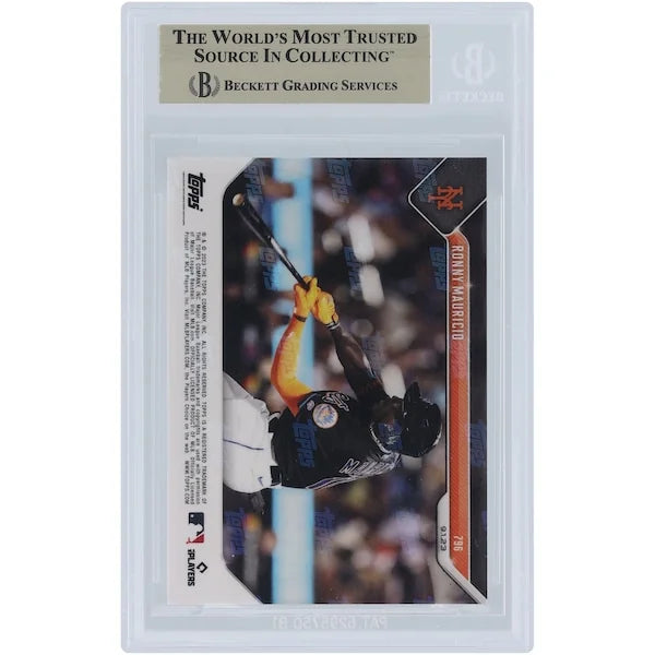 Ronny Mauricio Mets Rookie Card | 2023 Topps Now #796 BGS 10