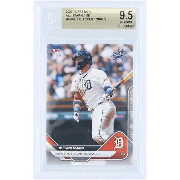 Gleyber Torres 2025 Topps Now All-Star Card | BGS 9.5