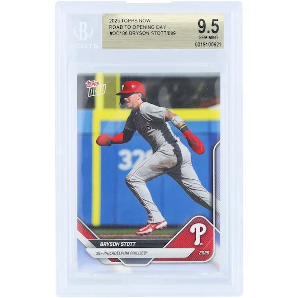 Bryson Stott 2025 Topps Now Road to Opening Day #OD-186 | BGS 9.5