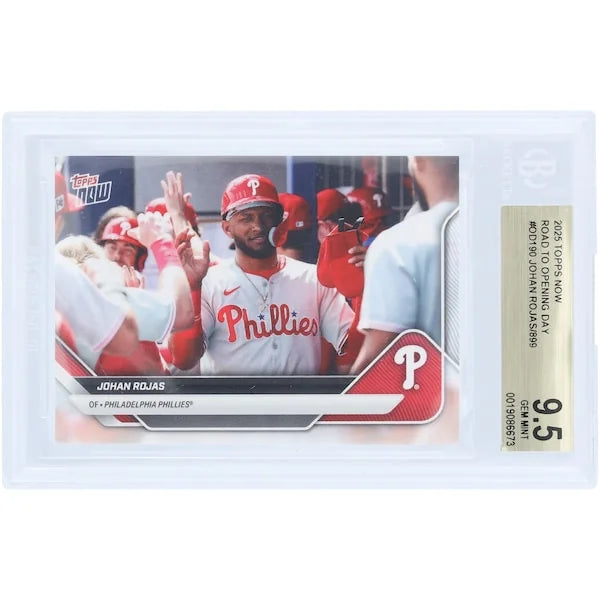 Johan Rojas 2025 Topps Now Road to Opening Day #OD-190 | BGS 9.5