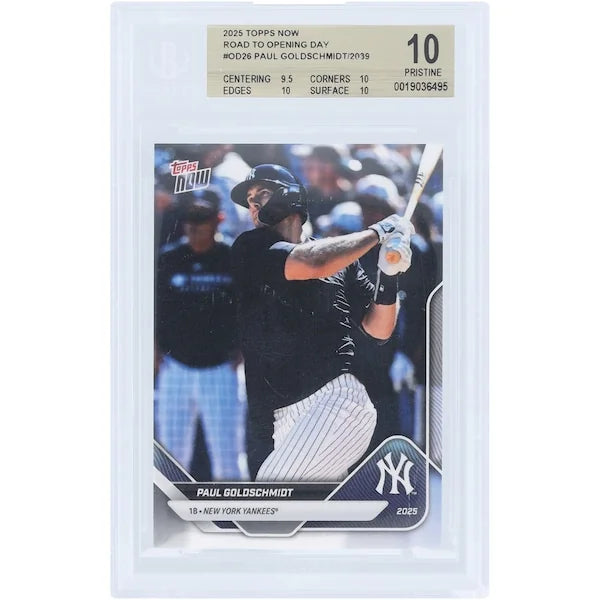 Paul Goldschmidt 2025 Topps Now Road to Opening Day #OD-26 | BGS 10