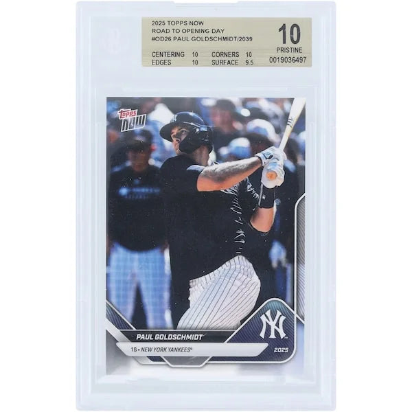 Paul Goldschmidt 2025 Topps Now Road to Opening Day #OD-26 | BGS 10