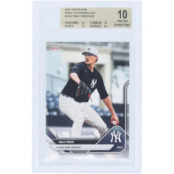 Max Fried 2025 Topps Now Road to Opening Day #OD-27 | BGS 10