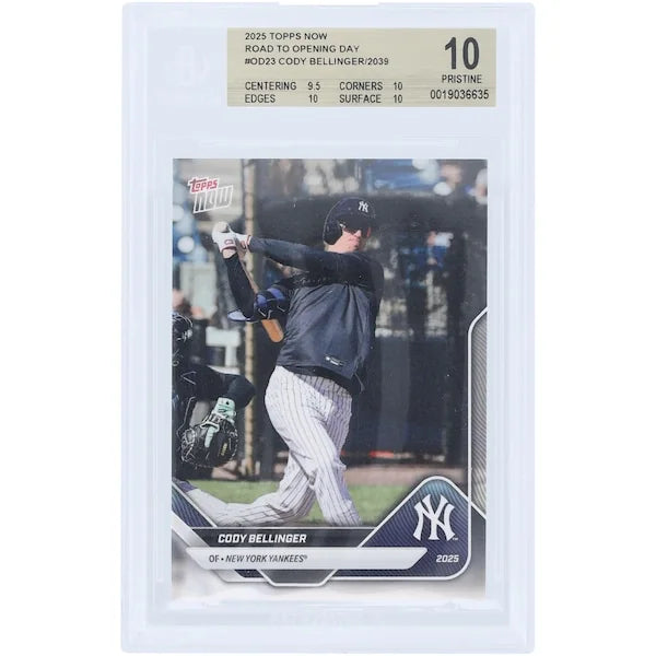 Cody Bellinger 2025 Topps Now Road to Opening Day #OD-23 | BGS 10