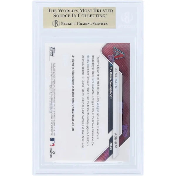 Ketel Marte 2025 Topps Now All-Star Card | BGS 9.5 Graded