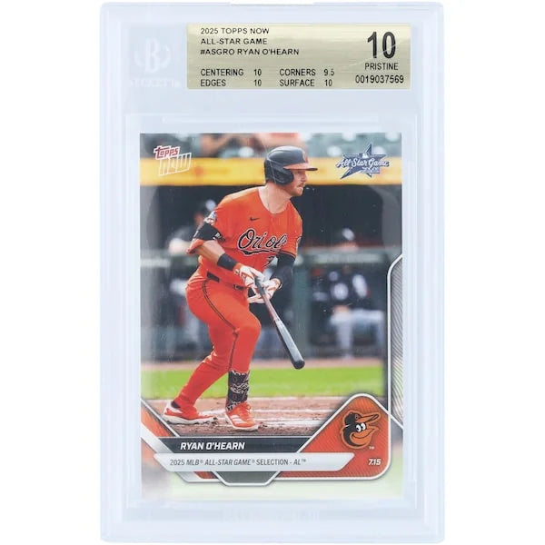 Ryan O'Hearn 2025 Topps Now All-Star Game Card | BGS 10