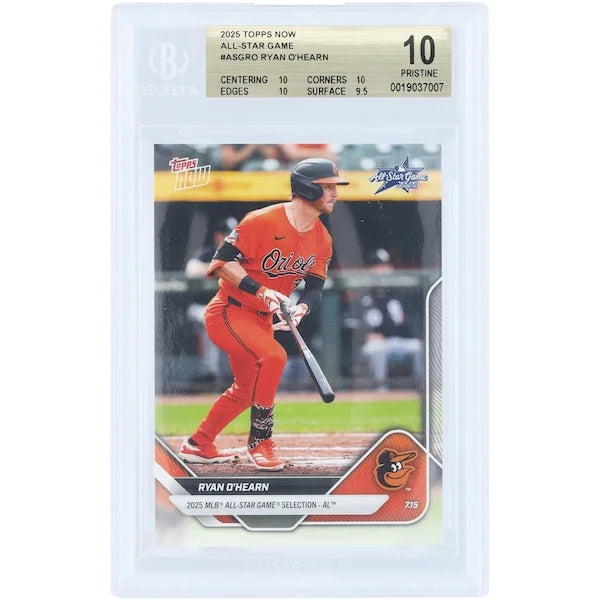 Ryan O'Hearn 2025 Topps Now All-Star Game Card | BGS 10