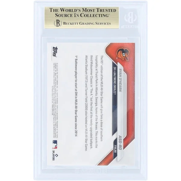 Ryan O'Hearn 2025 Topps Now All-Star Game Card | BGS 10