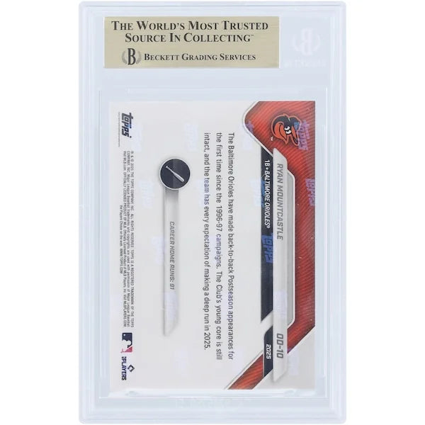 Ryan Mountcastle 2025 Topps Now Road to Opening Day #OD-10 | BGS 10