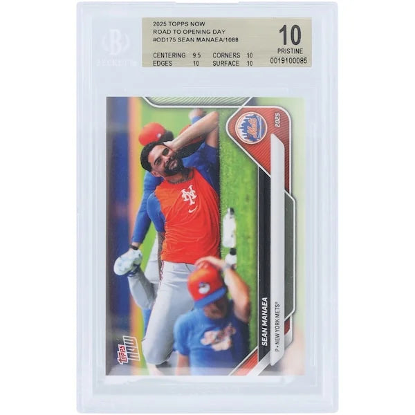 Sean Manaea 2025 Topps Now Road to Opening Day #OD-175 | BGS 10
