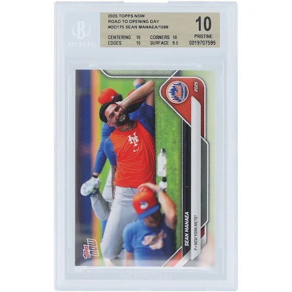 Sean Manaea 2025 Topps Now Road to Opening Day #OD-175 | BGS 10
