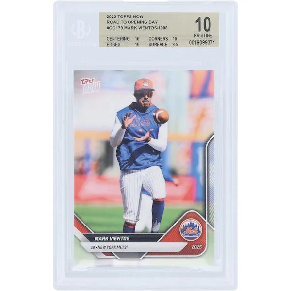 Mark Vientos 2025 Topps Now Road to Opening Day #OD-179 | BGS 10