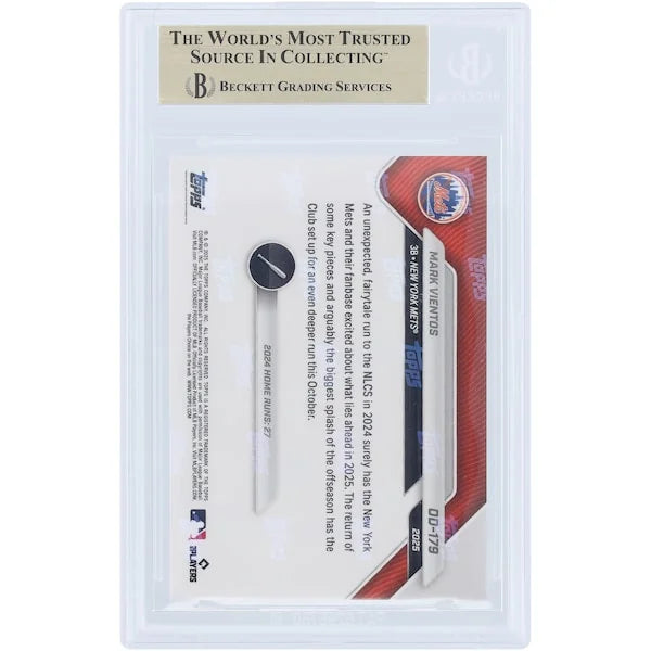 Mark Vientos 2025 Topps Now Road to Opening Day #OD-179 | BGS 10