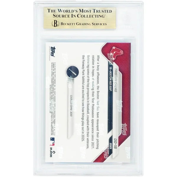 Triston Casas 2025 Topps Now Road to Opening Day #OD-18 | BGS 10