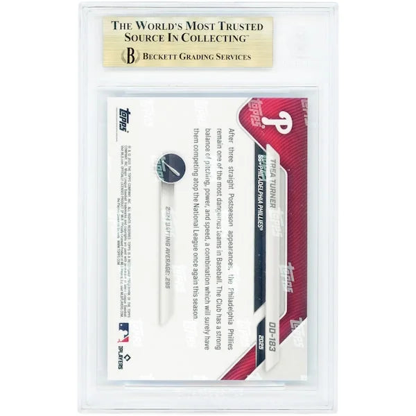Trea Turner 2025 Topps Now Road to Opening Day #OD-183 | BGS 10