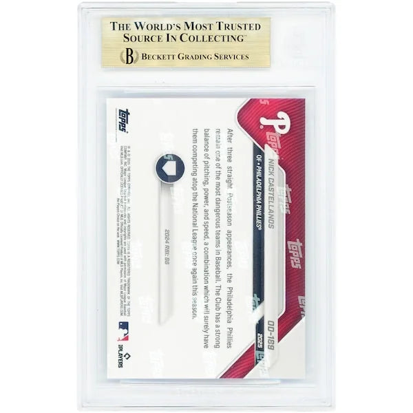 Nick Castellanos 2025 Topps Now Road to Opening Day #OD-189 | BGS 10