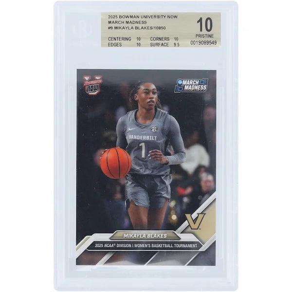Mikayla Blakes Vanderbilt 2025 Bowman University Now #9 | BGS 10