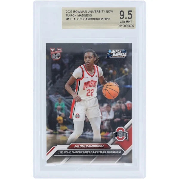Jaloni Cambridge Ohio State 2025 Bowman University Now #11 | BGS 9.5