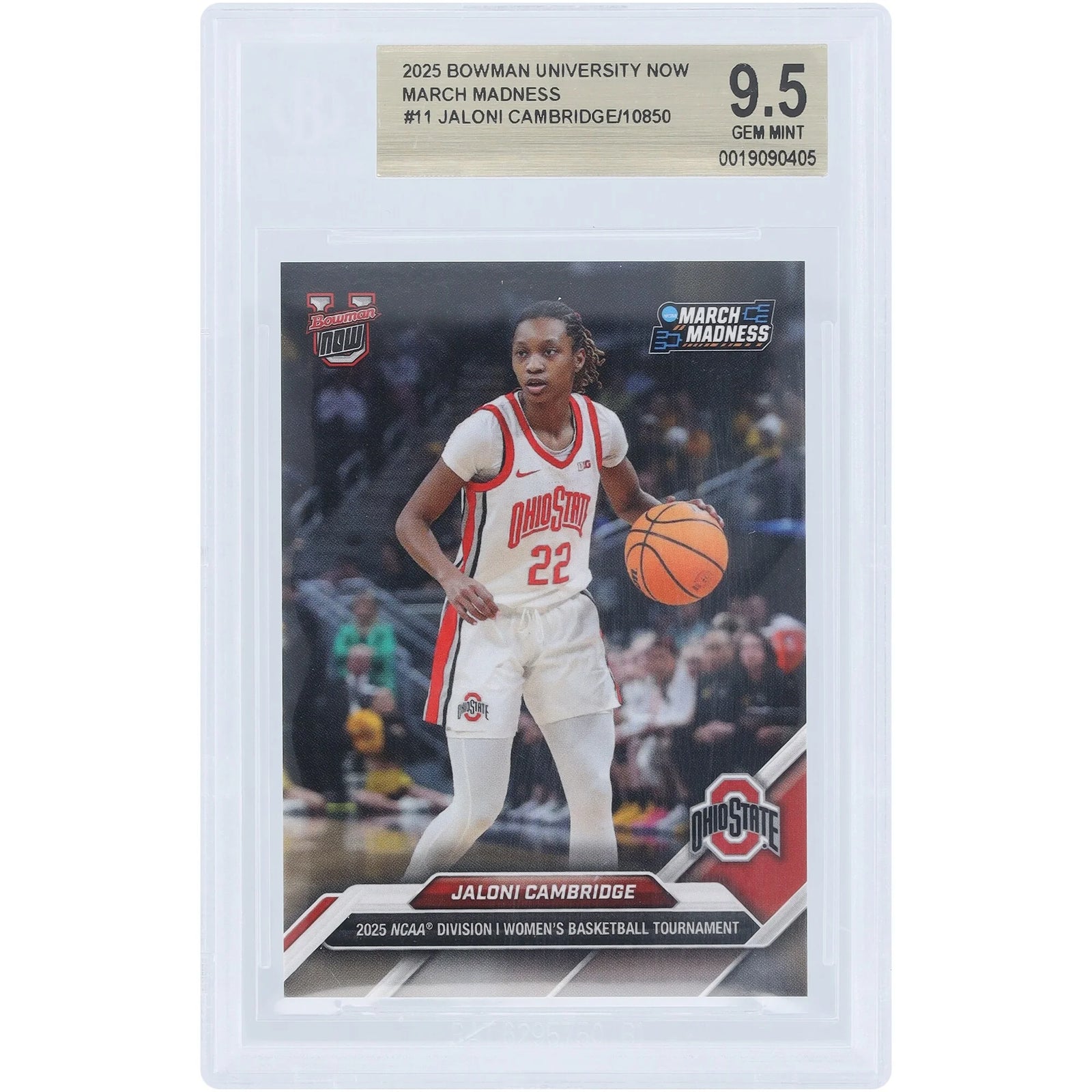 Jaloni Cambridge Ohio State 2025 Bowman University Now #11 | BGS 9.5