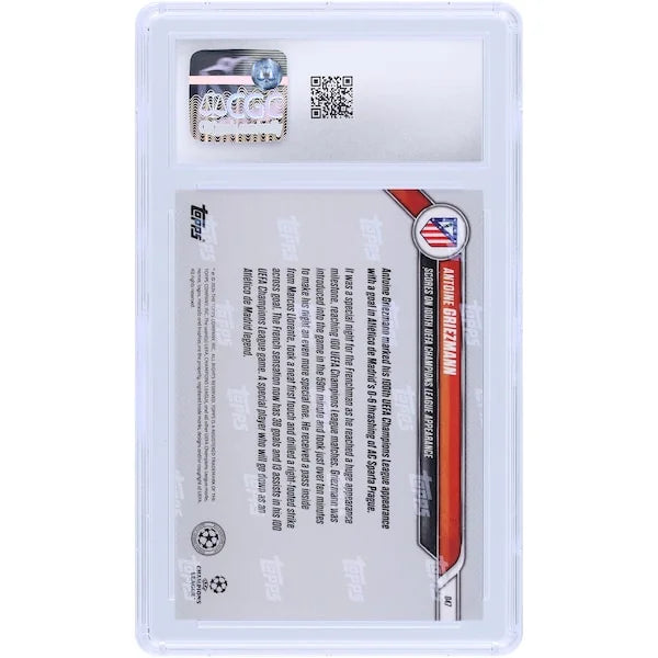 Antoine Griezmann Atletico Madrid 2024-25 Topps Now UEFA #47 | CGC 10