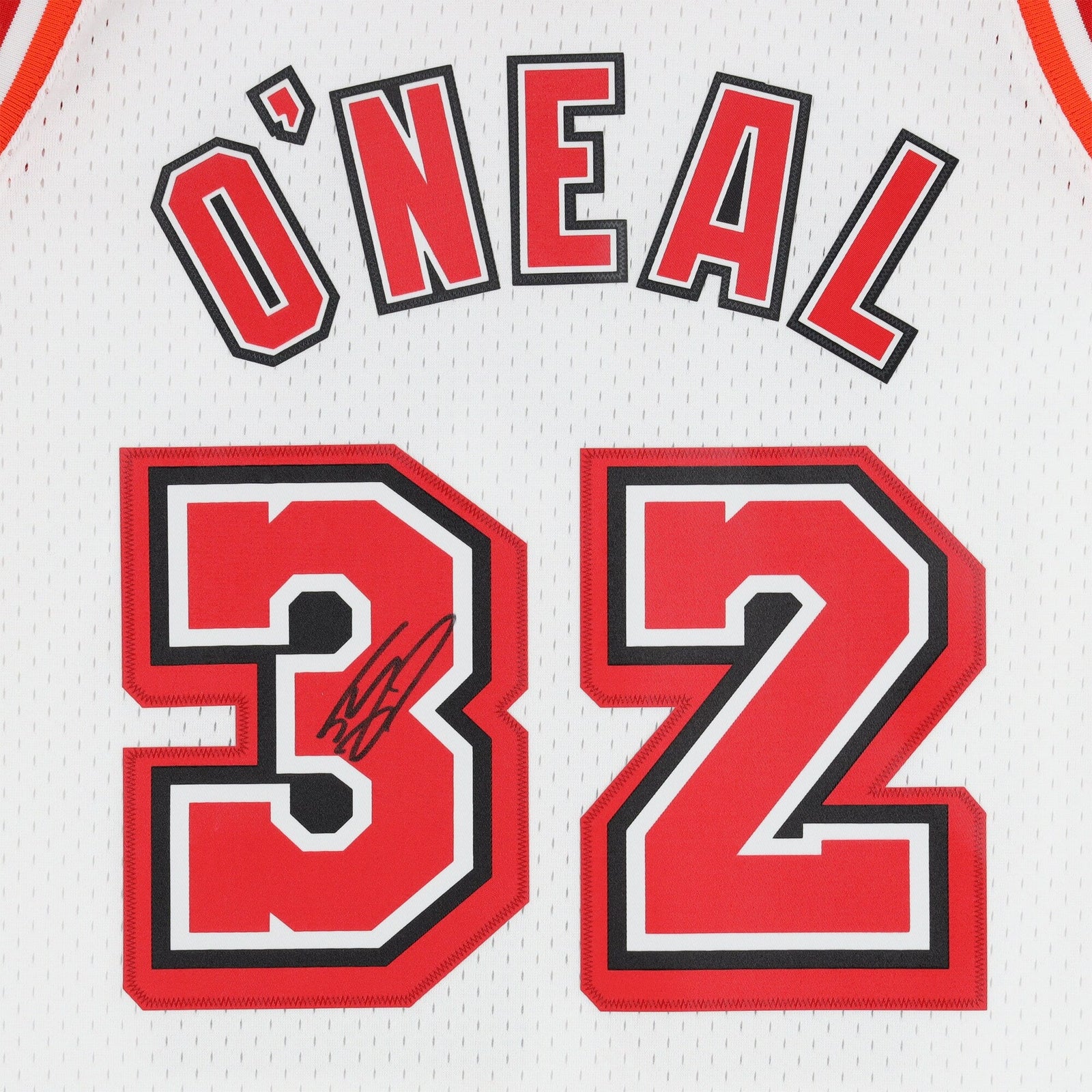 Shaquille O'Neal Miami Heat Autographed Fanatics Authentic Mitchell & Ness 2007 - 08 White Swingman Jersey - The Ballers Bank