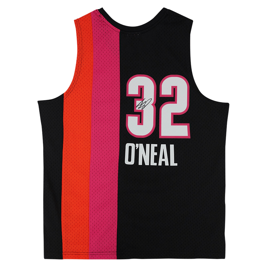 Shaquille O'Neal Miami Heat Fanatics Authentic Autographed Mitchell & Ness Alternate 2005 - 06 Swingman Jersey - The Ballers Bank