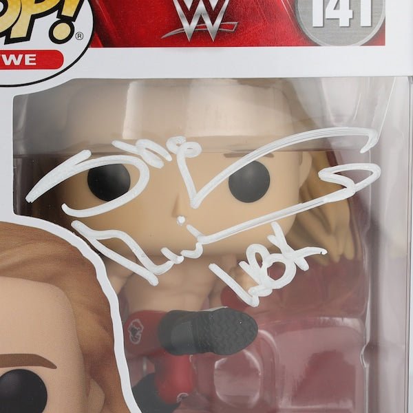 Shawn Michaels WWE Autographed Fanatics Authentic 141 Sweet Chin Music Funko Pop! Figurine - The Ballers Bank