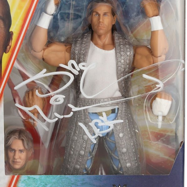 Shawn Michaels WWE Autographed Fanatics Authentic 2025 SummerSlam Mattel Elite Collection Action Figure - The Ballers Bank