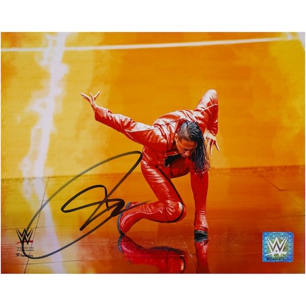 Shinsuke Nakamura WWE Autographed Fanatics Authentic 8" x 10" Entrance Photograph - The Ballers Bank