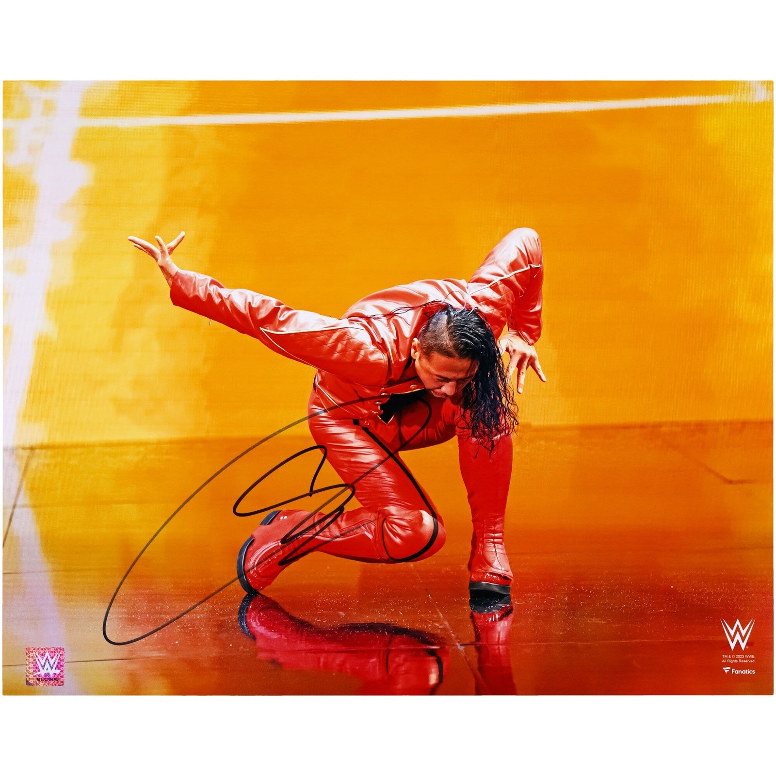 Shinsuke Nakamura WWE Fanatics Authentic Autographed 16" x 20" Entrance Photograph - The Ballers Bank