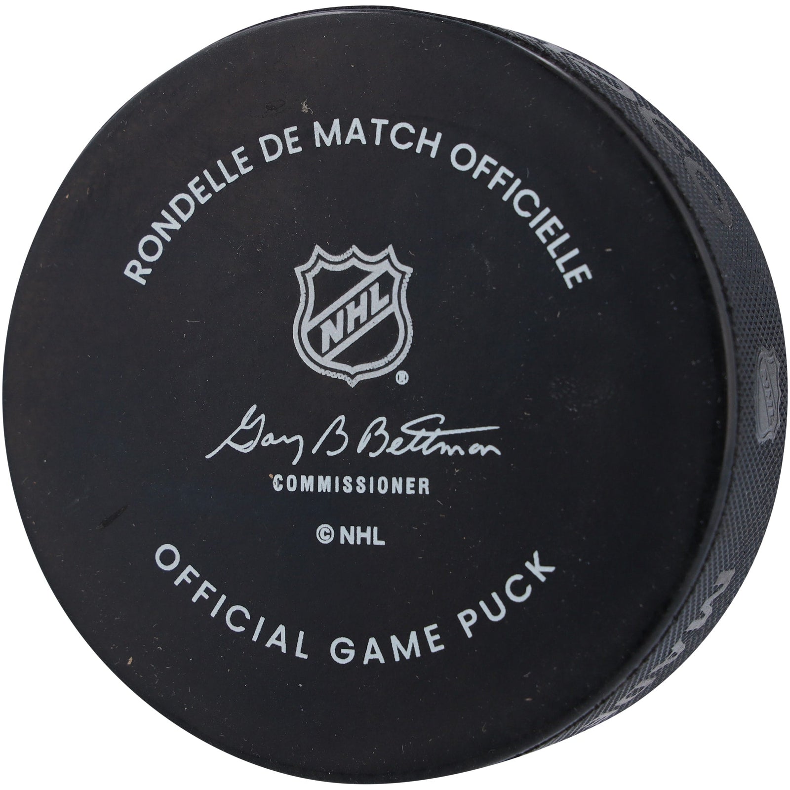 Simon Edvinsson Detroit Red Wings Autographed Fanatics Authentic Official Game Puck - The Ballers Bank