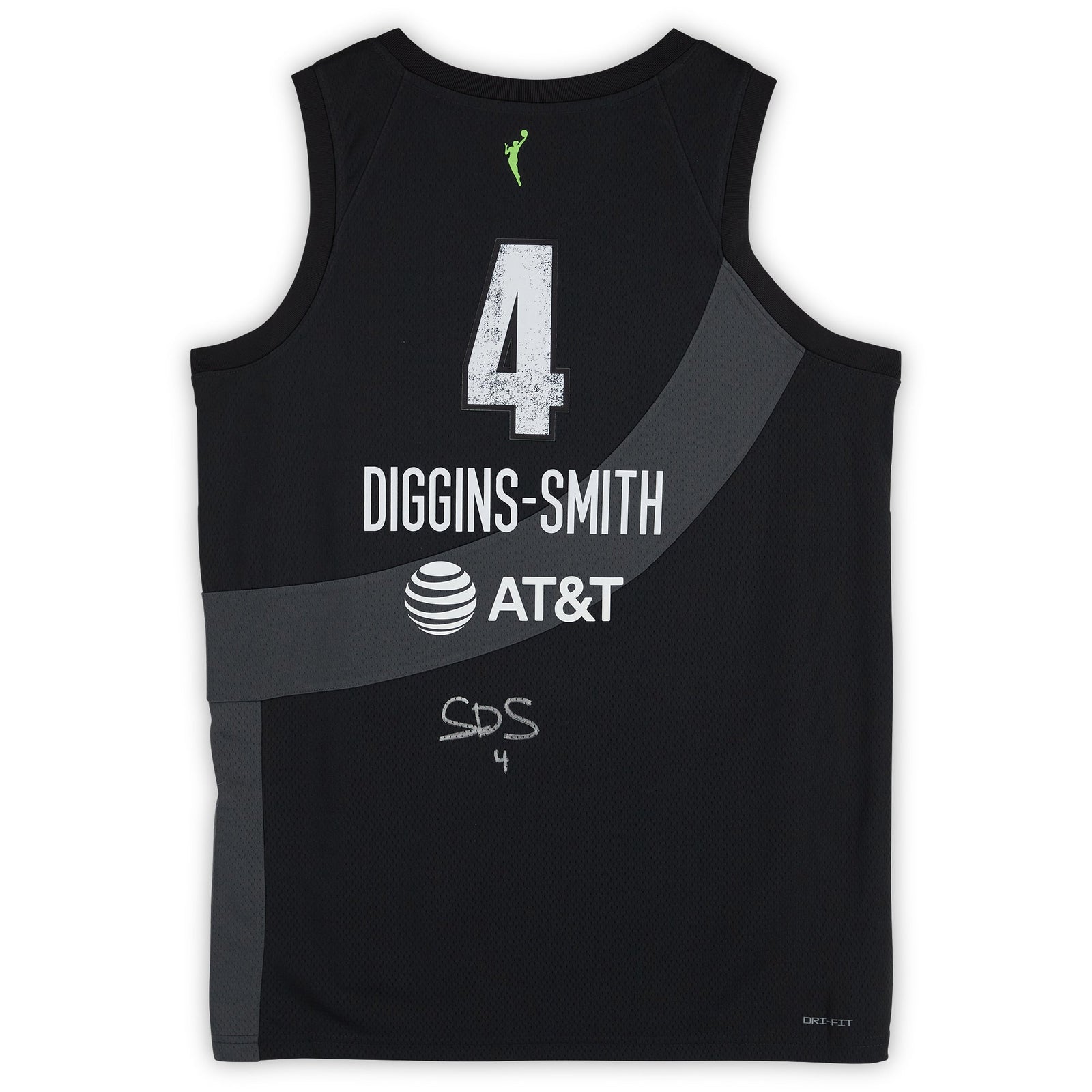 Skylar Diggins - Smith Seattle Storm Autographed Fanatics Authentic Nike Black Rebel Edition Victory Player Jersey - The Ballers Bank