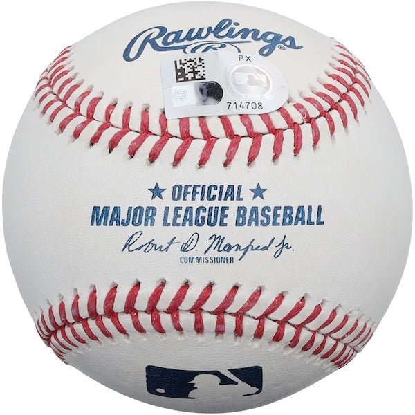 Spencer Jones New York Yankees Autographed Fanatics Authentic Baseball with "Pride Passion Pinstripes" Inscription - The Ballers Bank