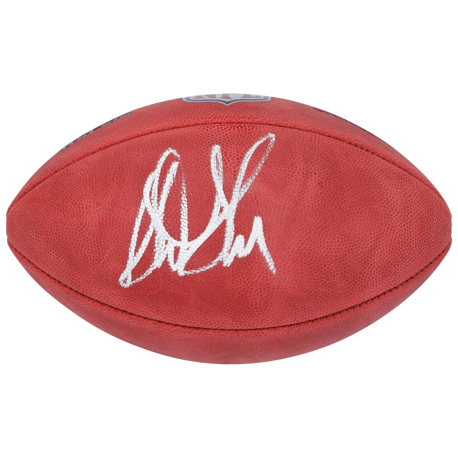 Sterling Sharpe Green Bay Packers Autographed Fanatics Authentic Wilson Duke Full Color Football - The Ballers Bank