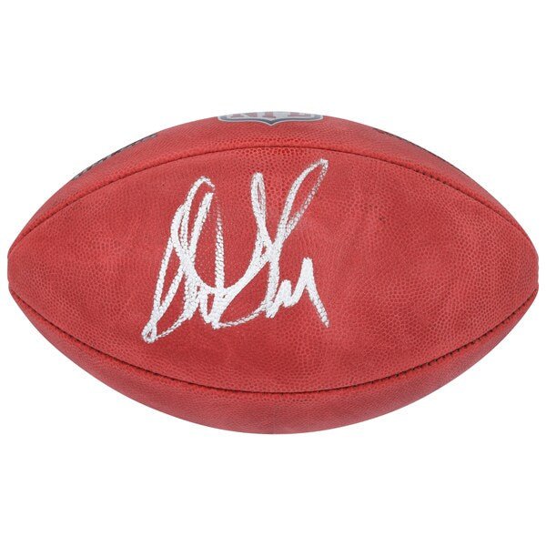 Sterling Sharpe Green Bay Packers Autographed Fanatics Authentic Wilson Duke Full Color Football - The Ballers Bank