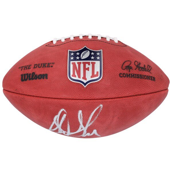 Sterling Sharpe Green Bay Packers Autographed Fanatics Authentic Wilson Duke Full Color Football - The Ballers Bank