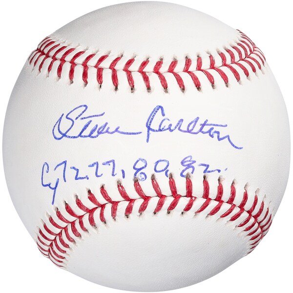 Steve Carlton Philadelphia Phillies Fanatics Authentic Autographed Baseball with Cy 72, 77, 80, 82 Inscription - The Ballers Bank