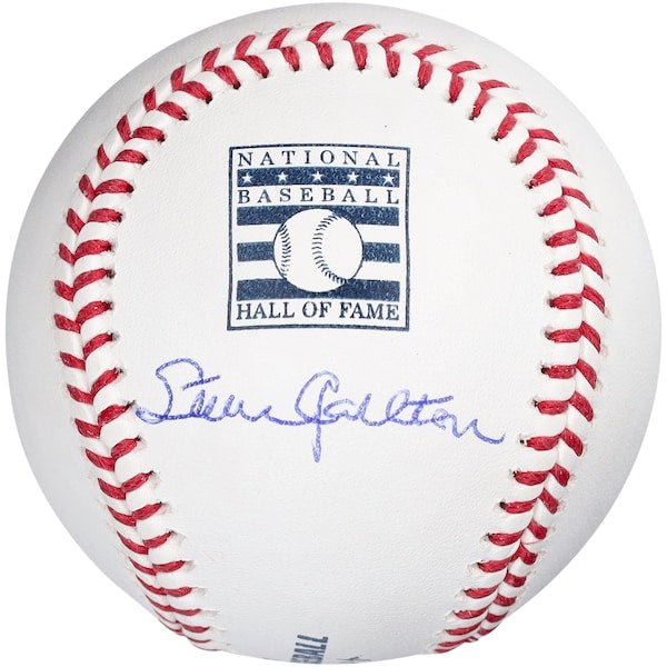 Steve Carlton Philadelphia Phillies Fanatics Authentic Autographed HOF Logo Baseball - The Ballers Bank