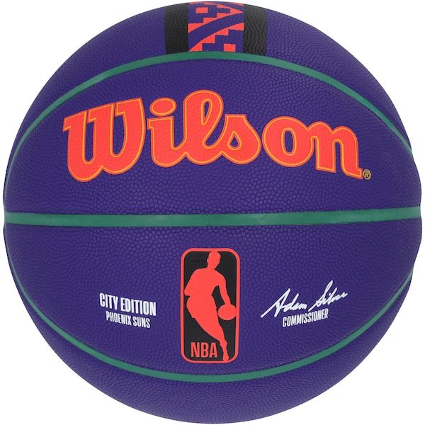 Steve Nash Phoenix Suns Autographed Fanatics Authentic Wilson 2024 - 25 City Edition Collector Basketball - The Ballers Bank
