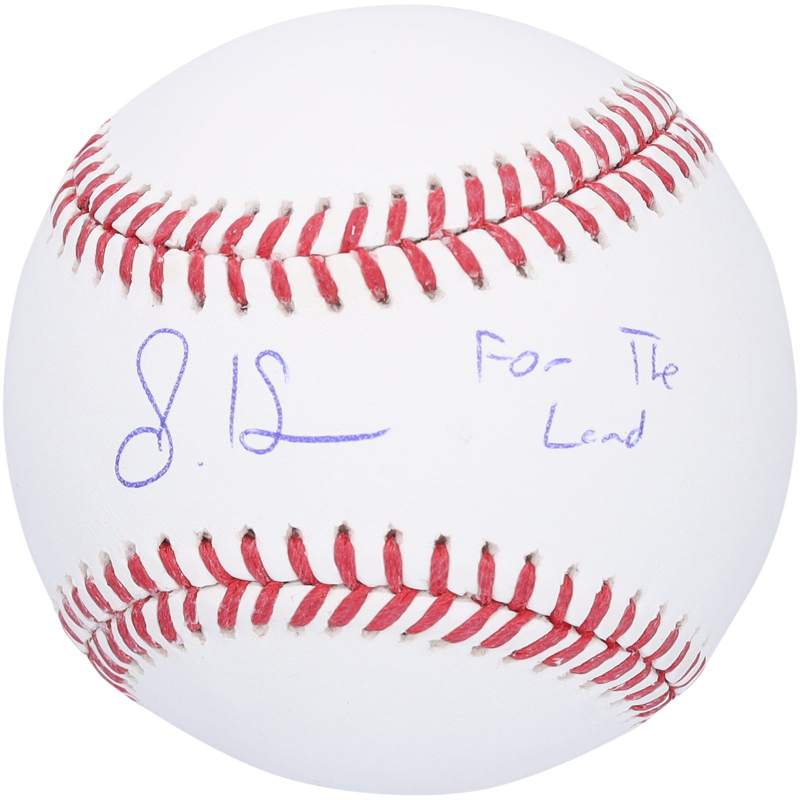 Steven Kwan Cleveland Guardians Autographed Fanatics Authentic Baseball with "For The Land" Inscription - The Ballers Bank