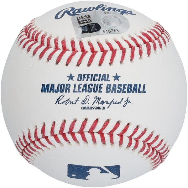 Tanner Bibee Cleveland Guardians Autographed Fanatics Authentic Baseball - The Ballers Bank