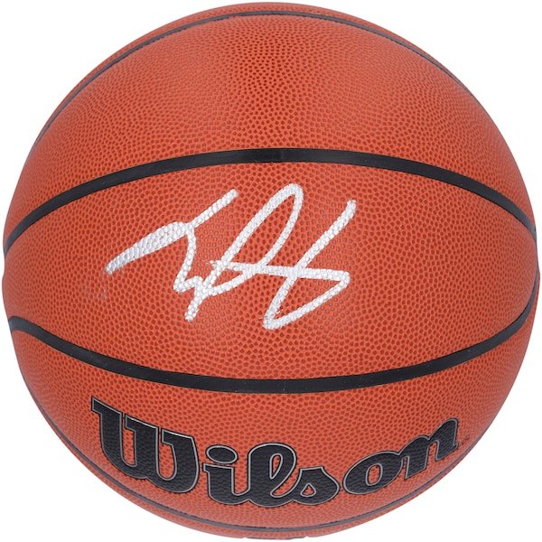 Taylor Hendricks Memphis Grizzlies Autographed Fanatics Authentic Wilson Authentic Series Indoor/Outdoor Basketball - The Ballers Bank