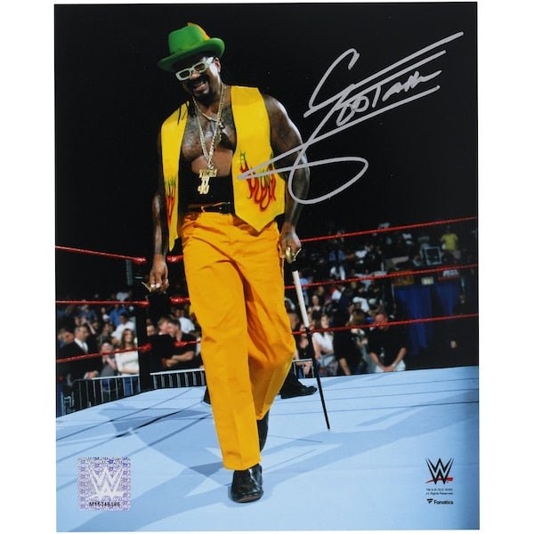 The Godfather WWE Autographed Fanatics Authentic 8" x 10" In - Ring Entrance Photograph - The Ballers Bank