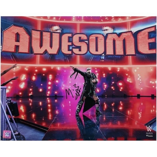 The Miz WWE Autographed Fanatics Authentic 16" x 20" Entrance Photograph - The Ballers Bank